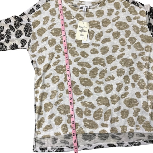 Tribal Jeans lightweight crewneck sweater relaxed fit large cashew black knit - Picture 13 of 14